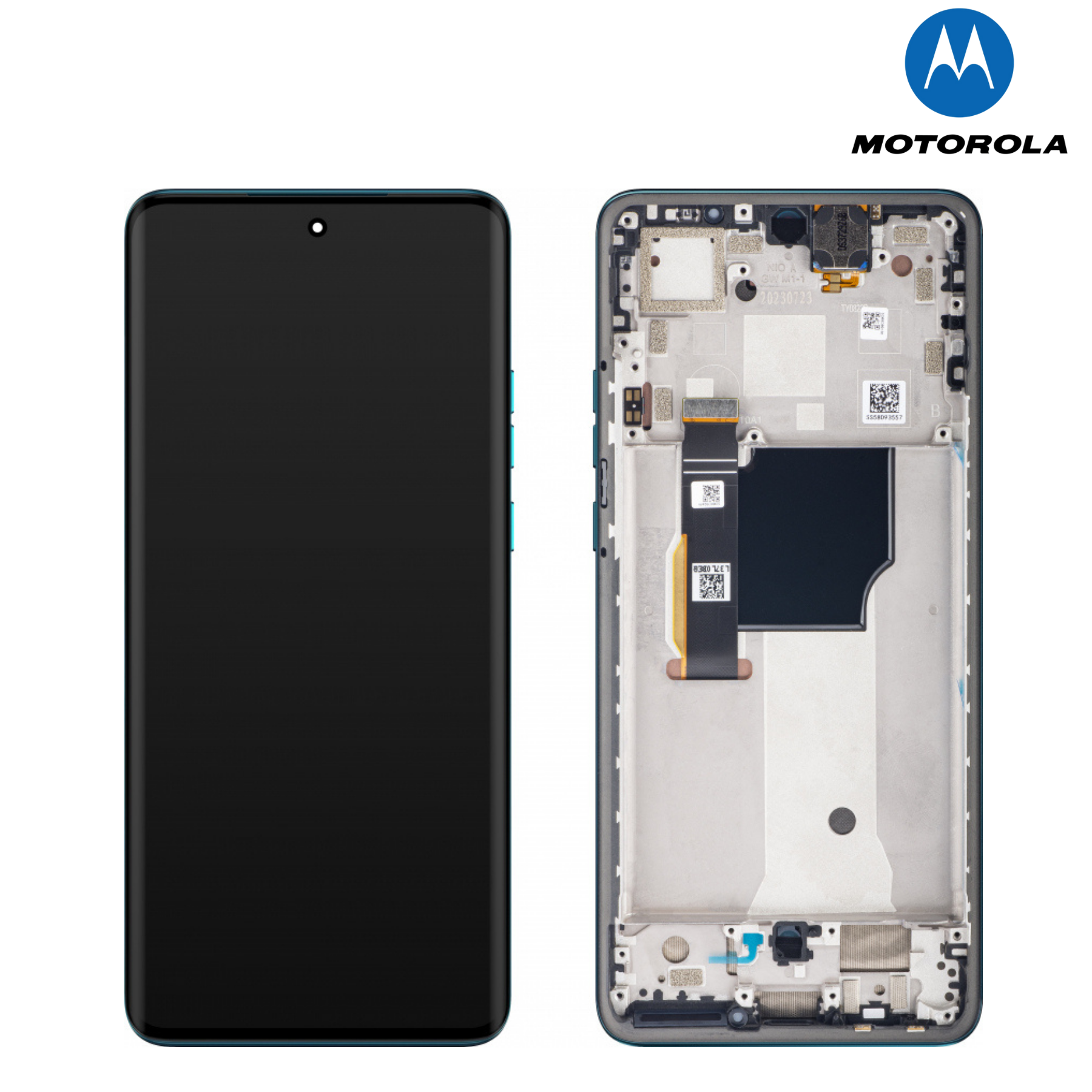 LCD Display Module for Motorola Edge 30 Fusion Aurora White Service Pack LCD